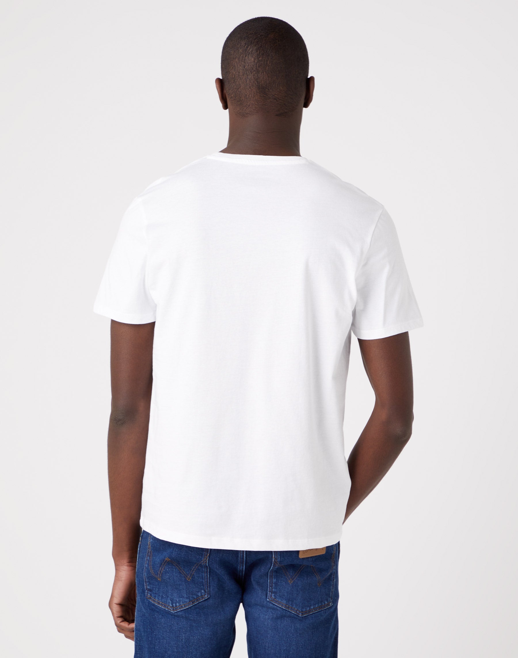 2 Pack Tee in Bianco/Bianco Magliette Wrangler   