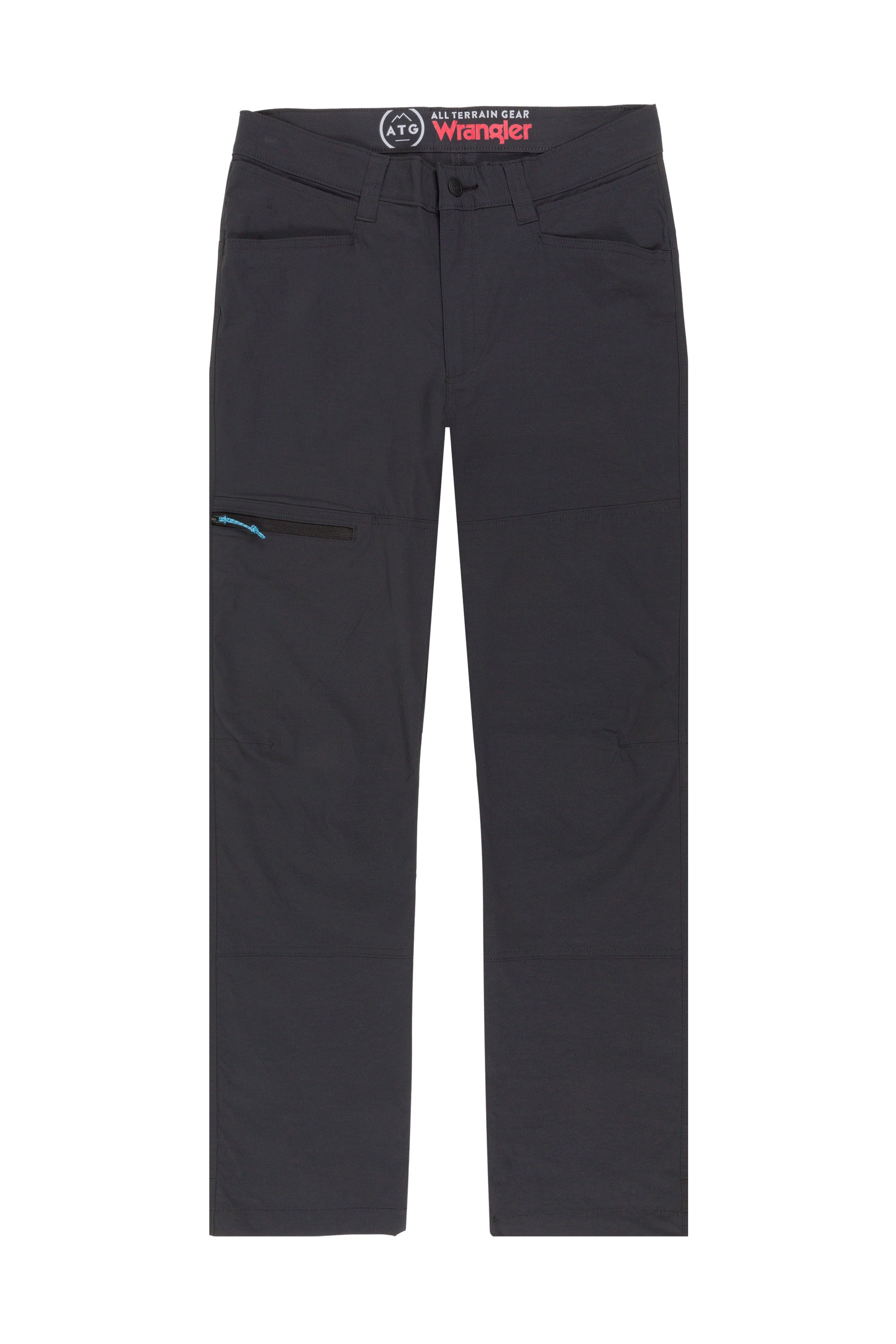 Pantaloni con zip sostenibile in nero Wrangler   