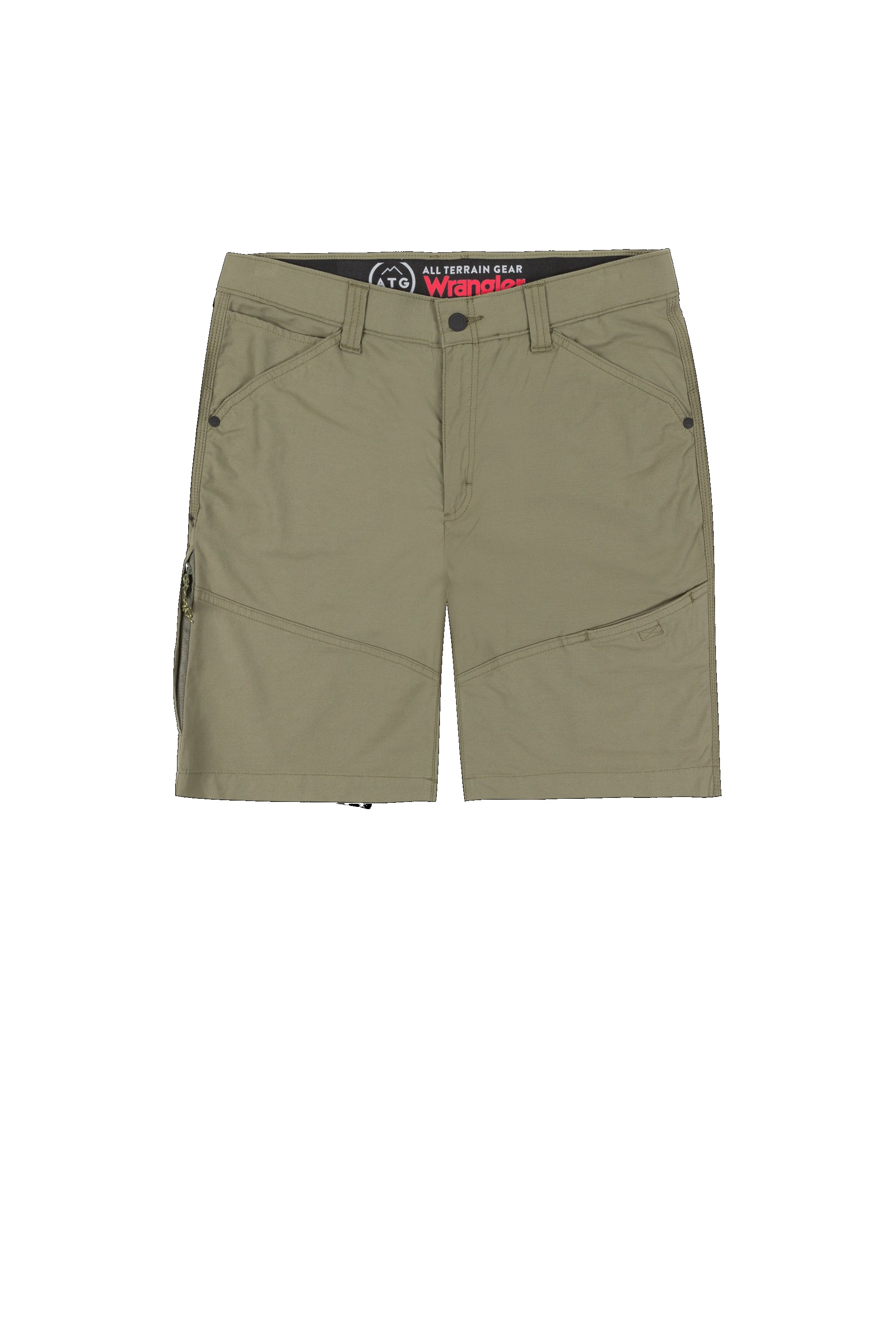 Pantaloncini Rugged Trail in Dusty Olive Wrangler   