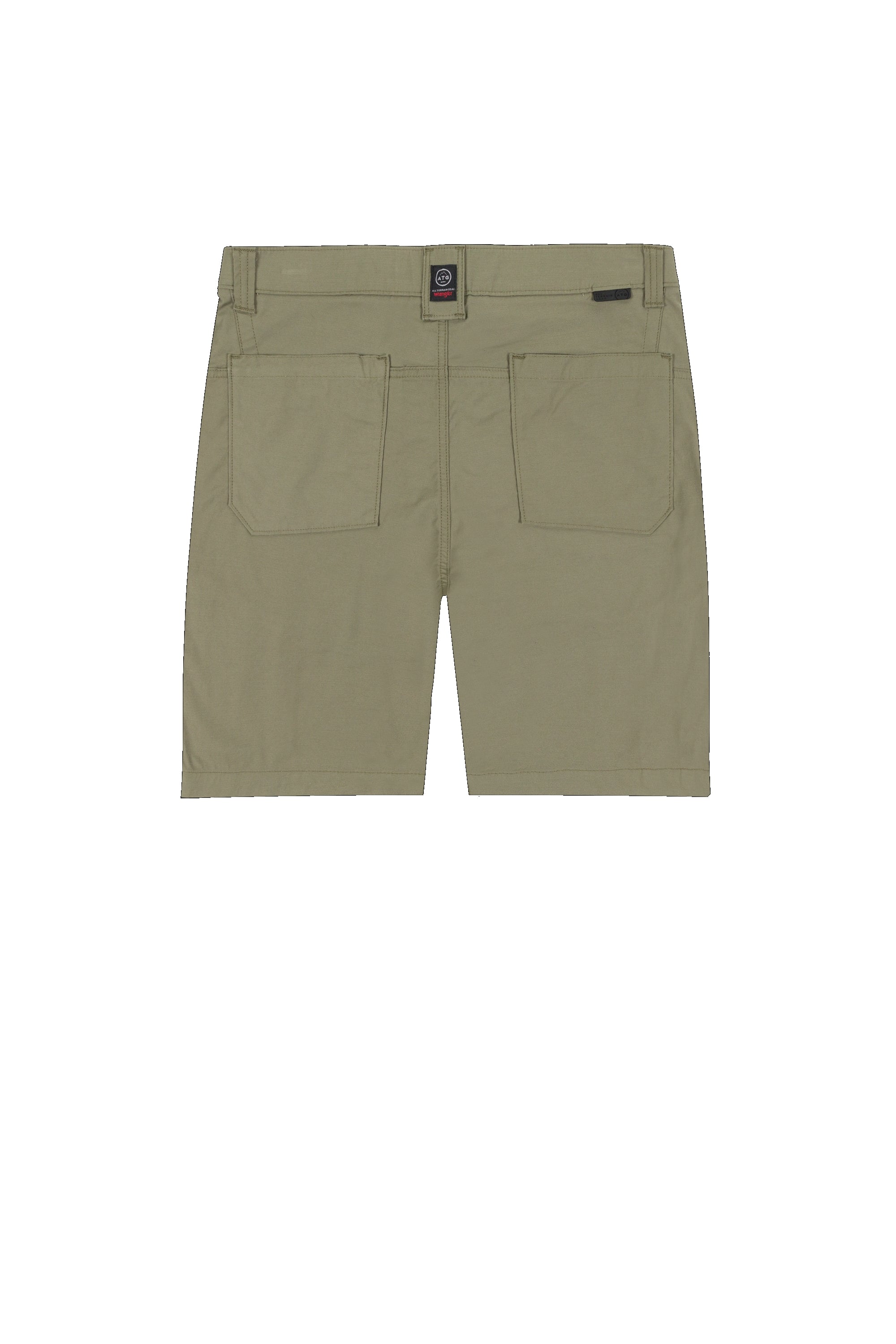 Pantaloncini Rugged Trail in Dusty Olive Wrangler   