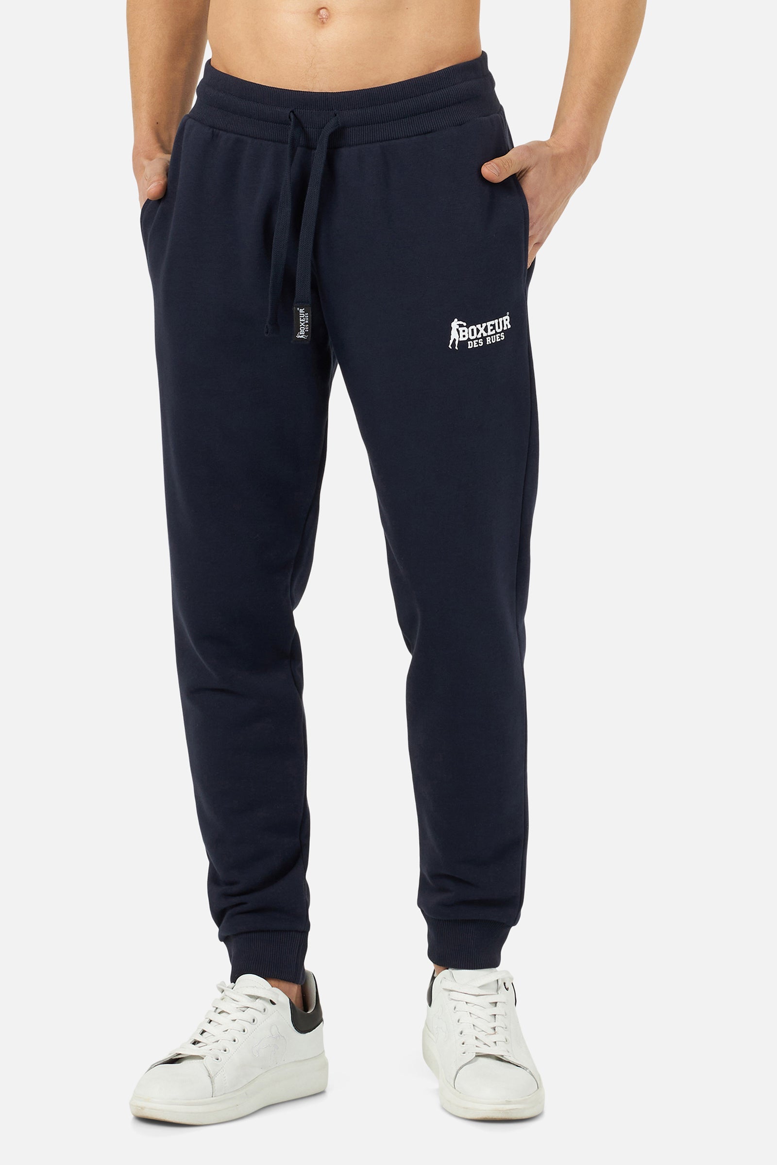 Pantalone lungo da uomo in pantaloni blu scuro Boxeur des Rues   