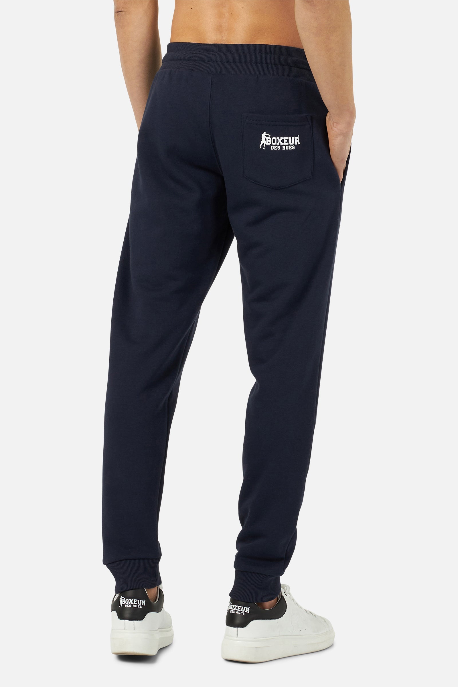 Pantalone lungo da uomo in pantaloni blu scuro Boxeur des Rues   