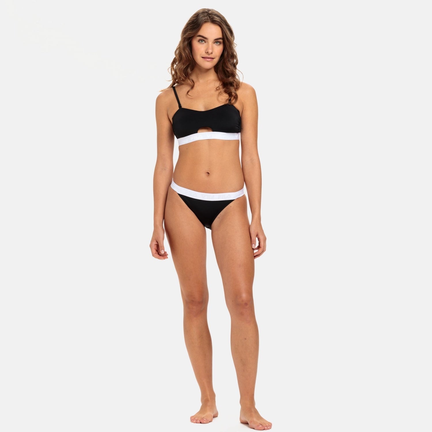 Bikini a fascia Sanming in nero Fila   