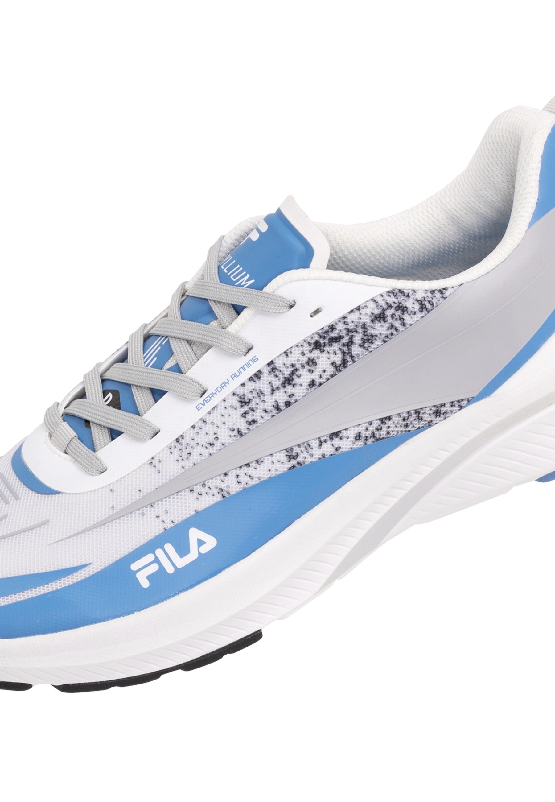 Scarpe da corsa Beryllium in bianco e blu di Lichen Fila   