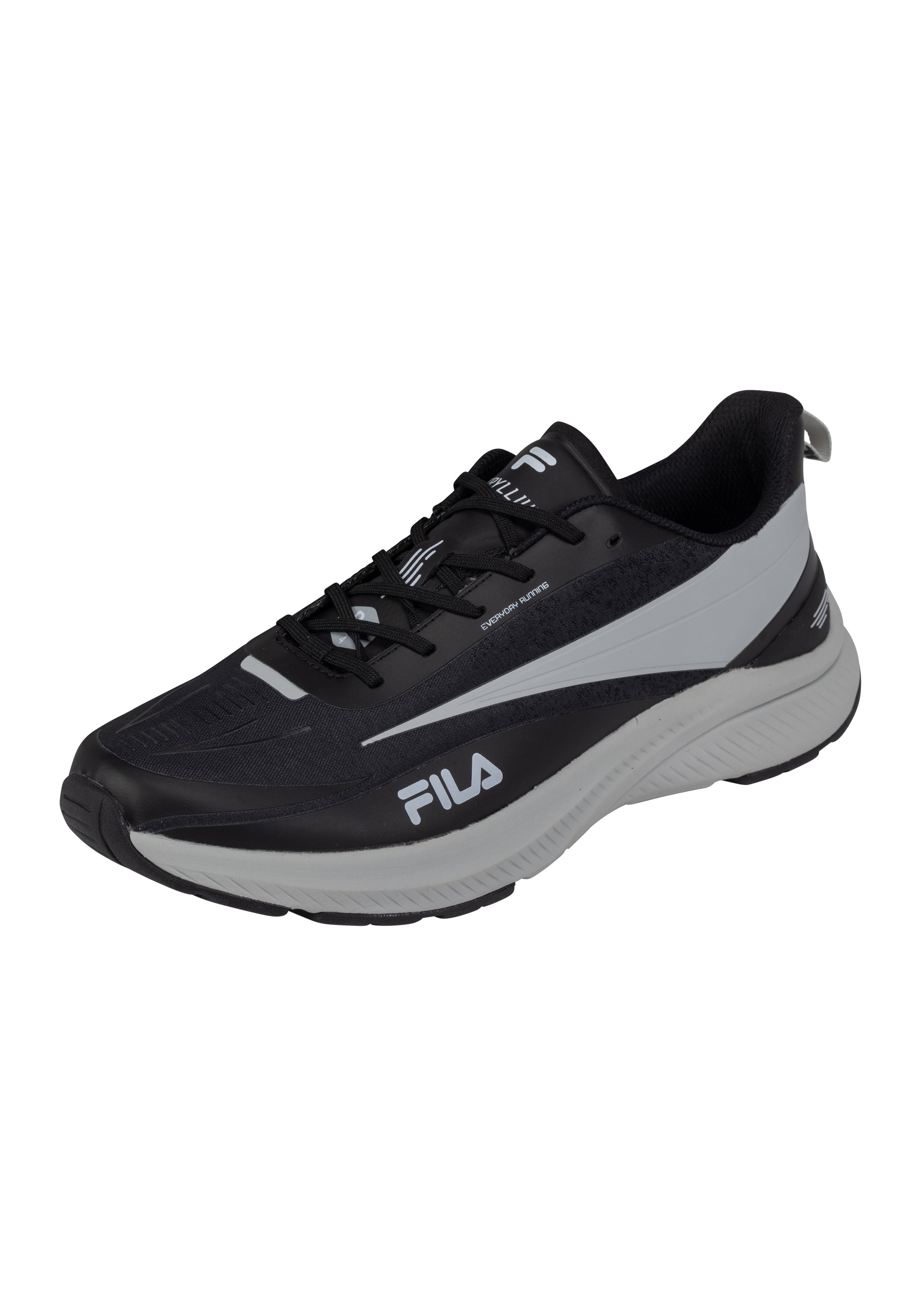 Scarpe da corsa Beryllium in nero-grigio-viola Fila   