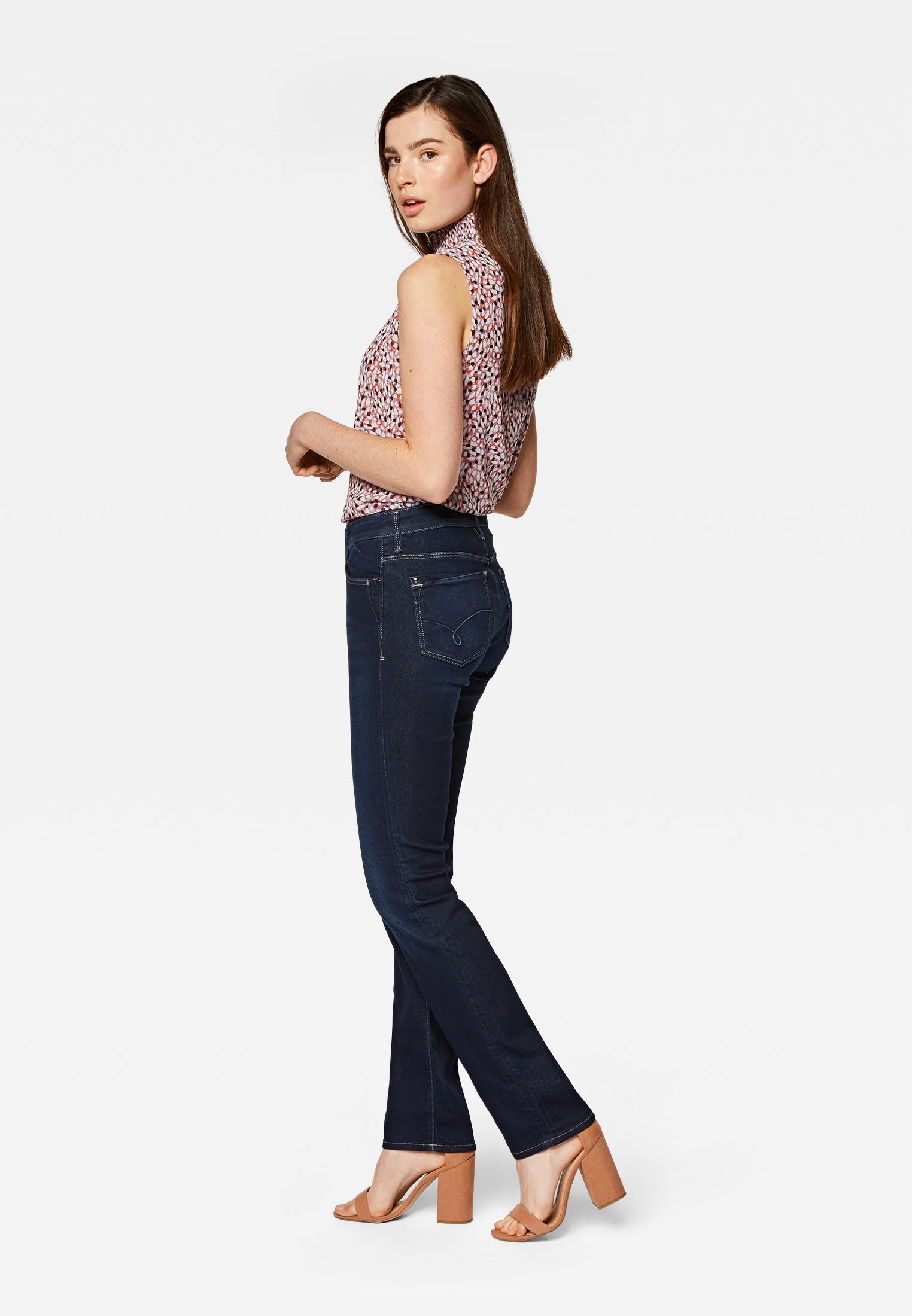 Kendra in jeans Deep Uptown Str Mavi   